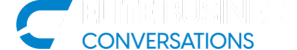 white blue logo